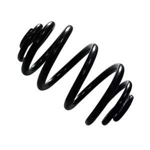 Pegas kompresi heliks untuk suspensi kendaraan bermotor