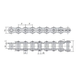 Tabel Teknis Rantai Bush