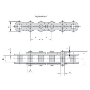 Rantai mesin sepeda motor