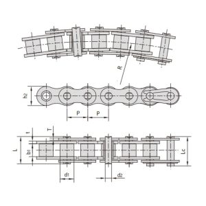 rantai busur samping