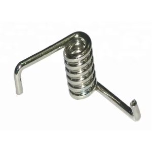 Pegas torsi spiral datar baja tahan karat yang kuat