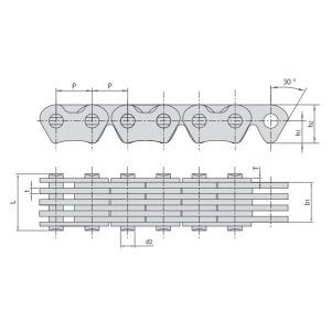 Penyesuaian rantai senyap untuk mesin mobil