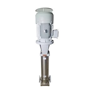 Pompa sentrifugal baja tahan karat bertingkat vertikal