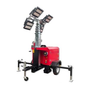 Menara lampu LED diesel portabel