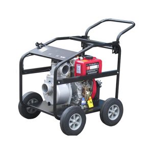 Pompa air diesel portabel