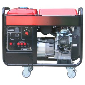 Generator bensin satu fasa dan tiga fasa dengan tegangan ganda