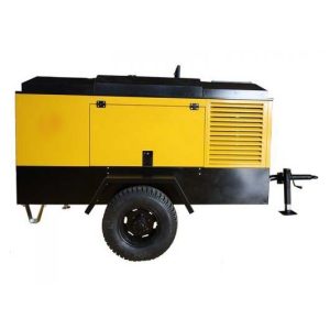 Kompresor udara diesel sekrup portabel