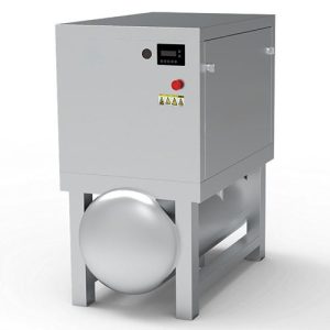 Kompresor udara sekrup tanpa oli bertenaga laser