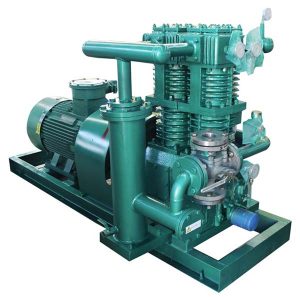 Kompresor pembongkaran truk LPG