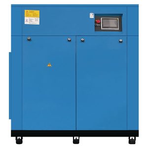 Kompresor udara sekrup dua tahap dengan konversi frekuensi PM