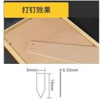 Paku pneumatik untuk bingkai gambar