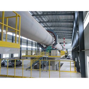 Kiln putar oksida aluminium