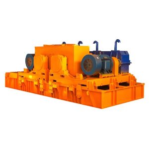 Mesin pembuat pasir dengan penghancur ganda