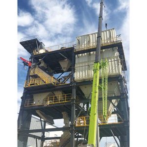 Pabrik pembuatan pasir kering tipe menara