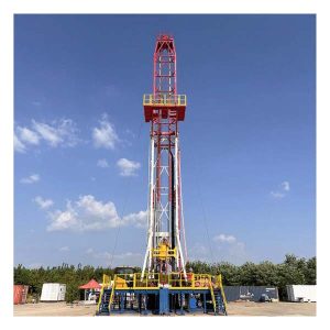 Rig pengeboran sumur air listrik