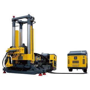 Rig pengeboran sumur miring sedang