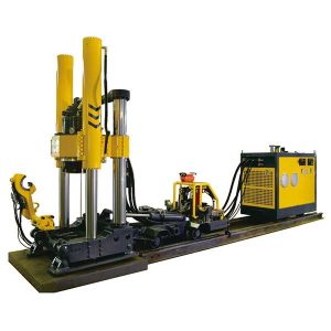 Mesin pengeboran rel-roda