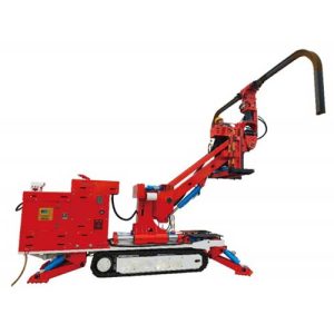 Kendaraan manipulator penyangga lengkung bawah tanah