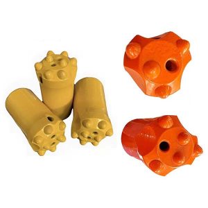 mata bor tombol meruncing untuk alat pengeboran batu tipe top hammer