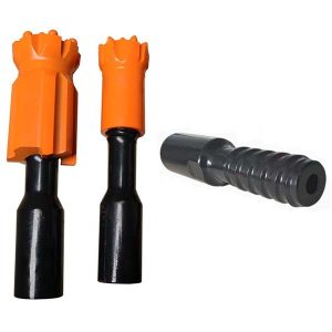 Penghubung batang adaptor mata bor berulir R32 R38 T38 T45 T51